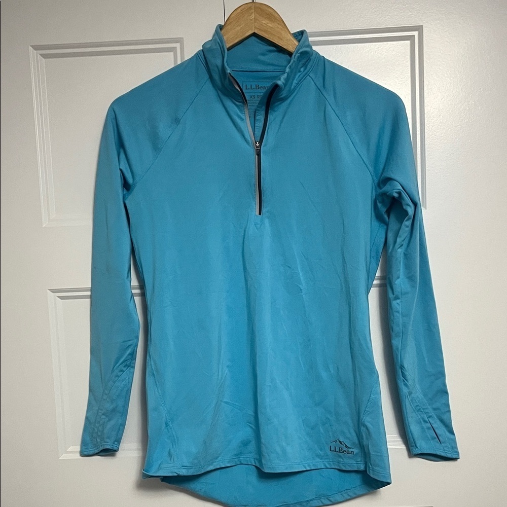 LL Bean misses base layer quarter zip